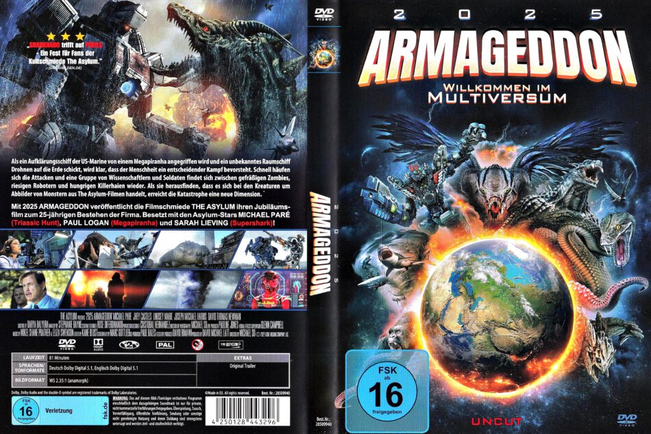 2025 Armageddon R2 DE DVD Cover