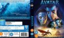 Avatar The Way of Water (2023) R2 UK Blu Ray Cover and Labels