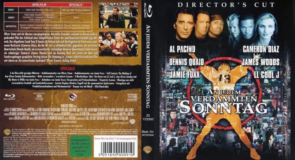 An jedem verdammten Sonntag DE BluRay