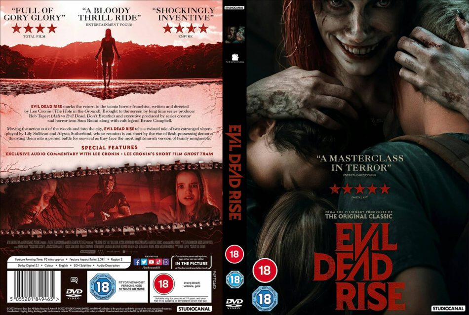 Evil Dead Rise (2023) R2 UK DVD Covers and Labels - DVDcover.Com