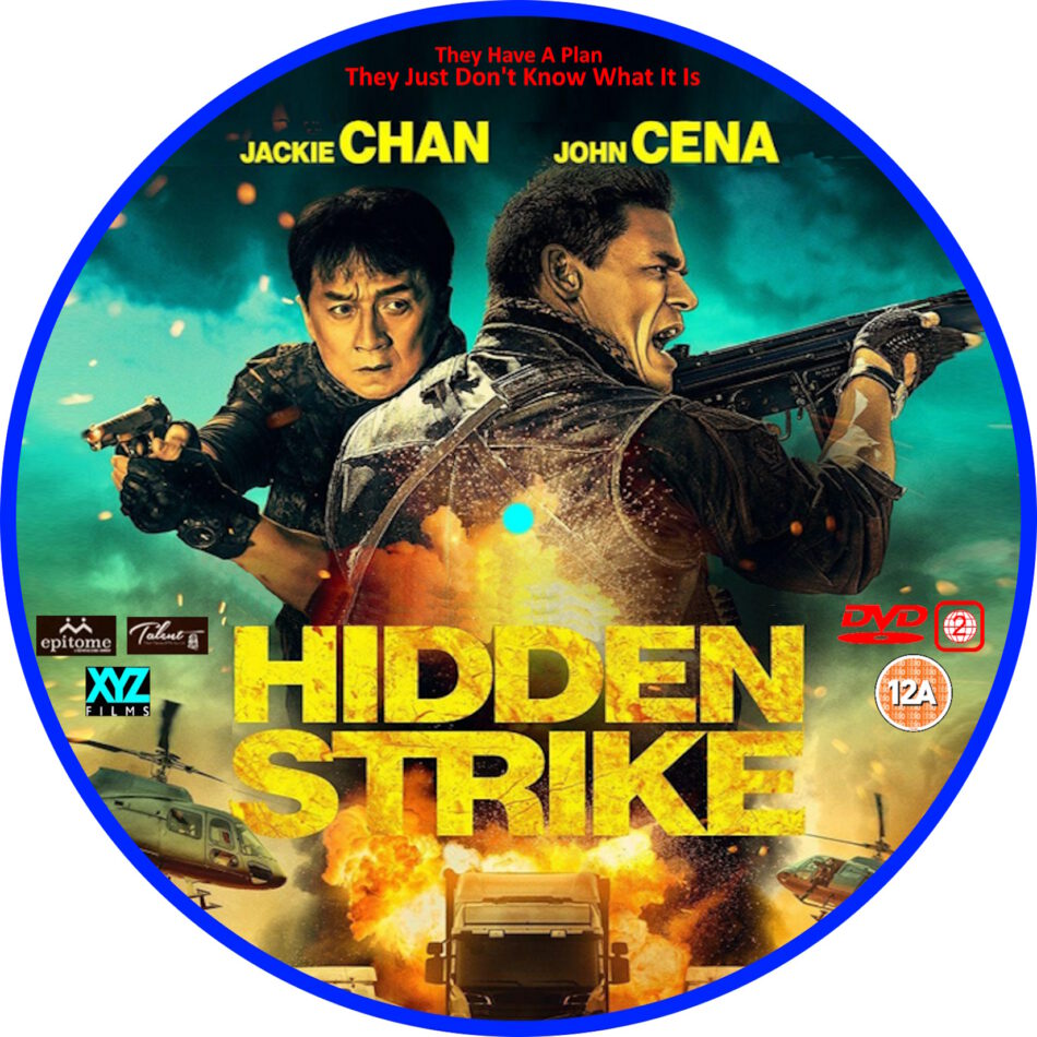 Hidden Strike (2023) R2 Custom DVD Label, 50% OFF