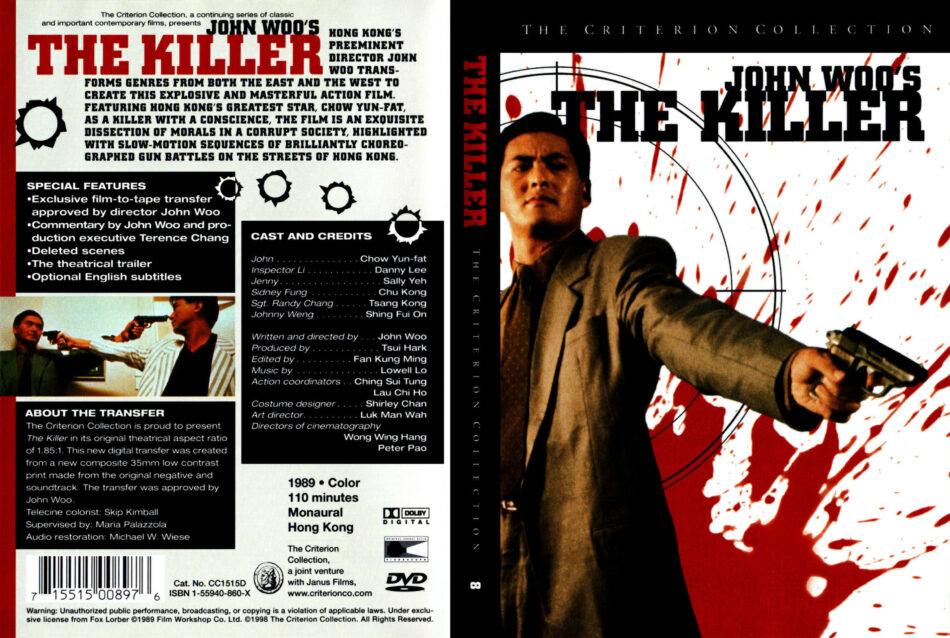 The Killer (1989) DVD Cover - DVDcover.Com