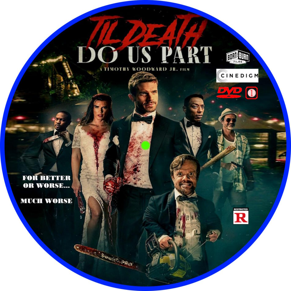 Till Death Do Us Part (2023) R1 Custom DVD Label - DVDcover.Com