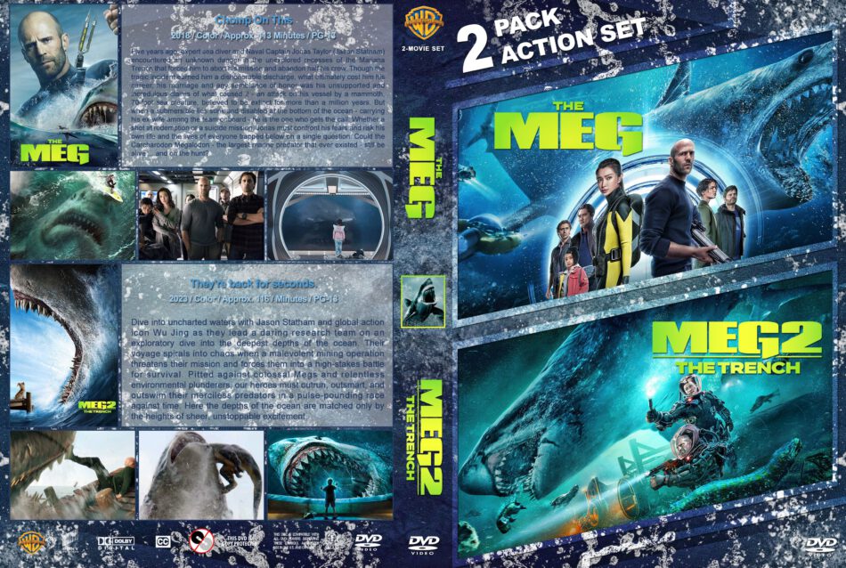 Meg 2 The Trench (2023) DVD Cover by CoverAddict on DeviantArt