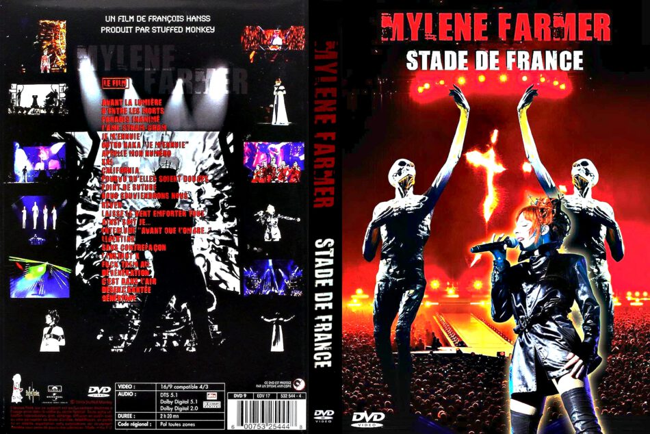Mylene Farmer-Stade De France Live 2009 DVD Cover - DVDcover.Com