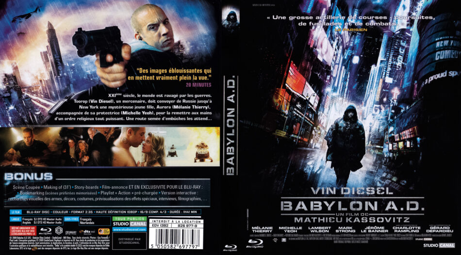 Babylon A.D. (2008) Blu-Ray Cover - DVDcover.Com