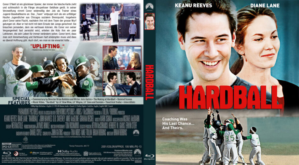 Hardball (2001) DE Custom Blu-ray + Disc - DVDcover.Com