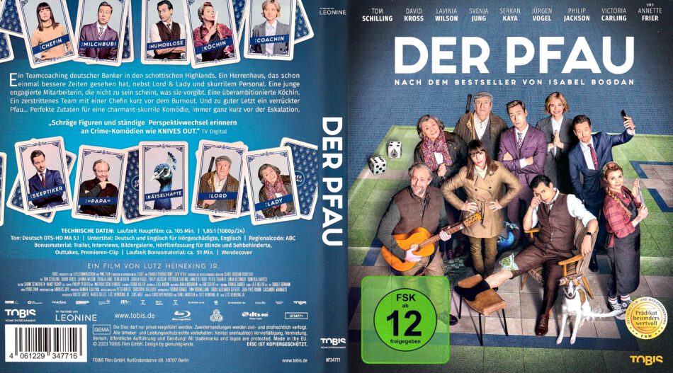 Der Pfau DE Blu-Ray Cover - DVDcover.Com