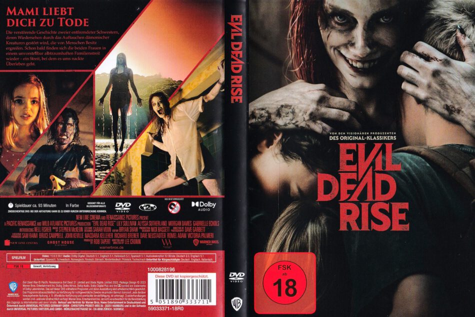 Evil Dead Rise R2 DE DVD Cover - DVDcover.Com