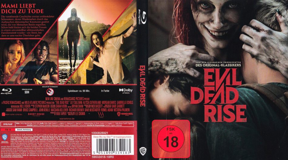 Evil Dead Rise DE Blu-Ray Cover - DVDcover.Com