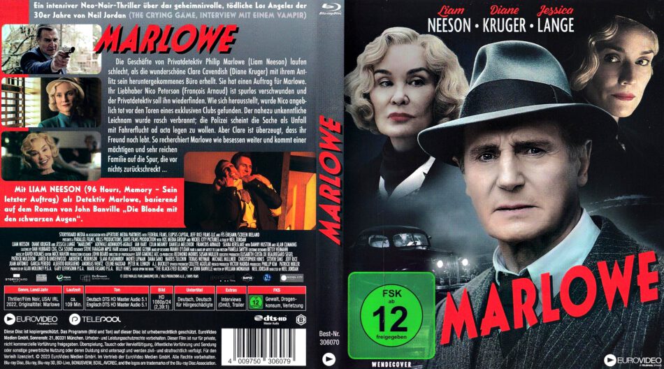 Marlowe DE Blu-Ray Cover - DVDcover.Com