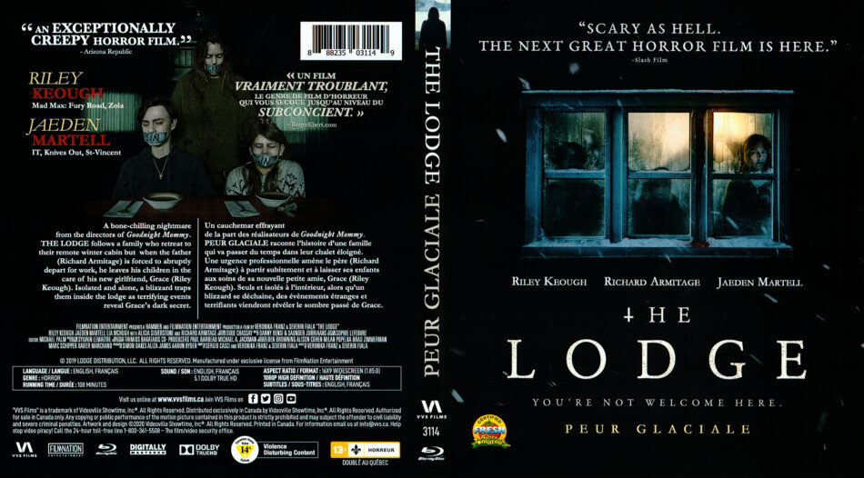 The Lodge (2019) Blu-Ray Cover - DVDcover.Com