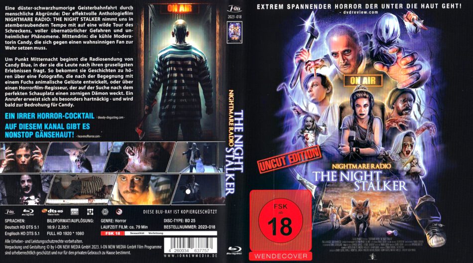 Nightmare Radio-The Nightstalker DE Blu-Ray Cover - DVDcover.Com