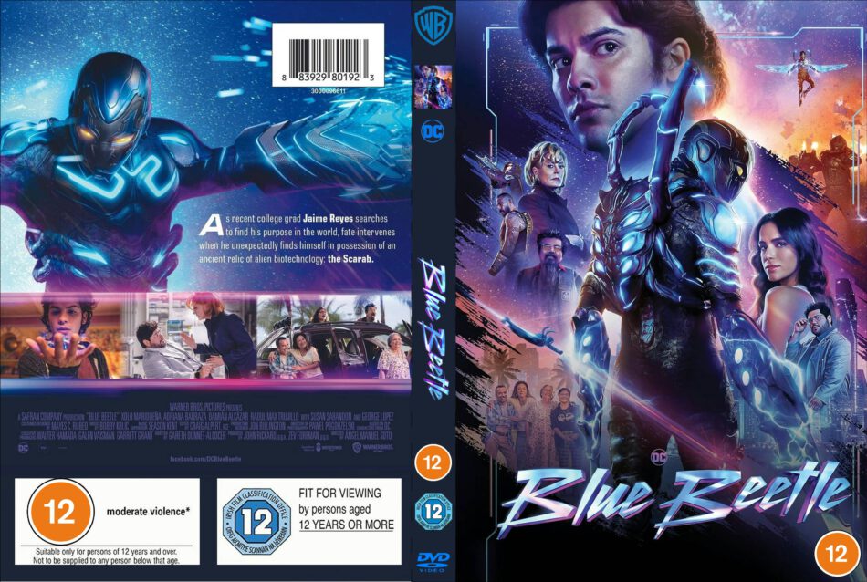 Blue Beetle (2023) DVD Cover  Blue beetle, Dvd covers, Beetle