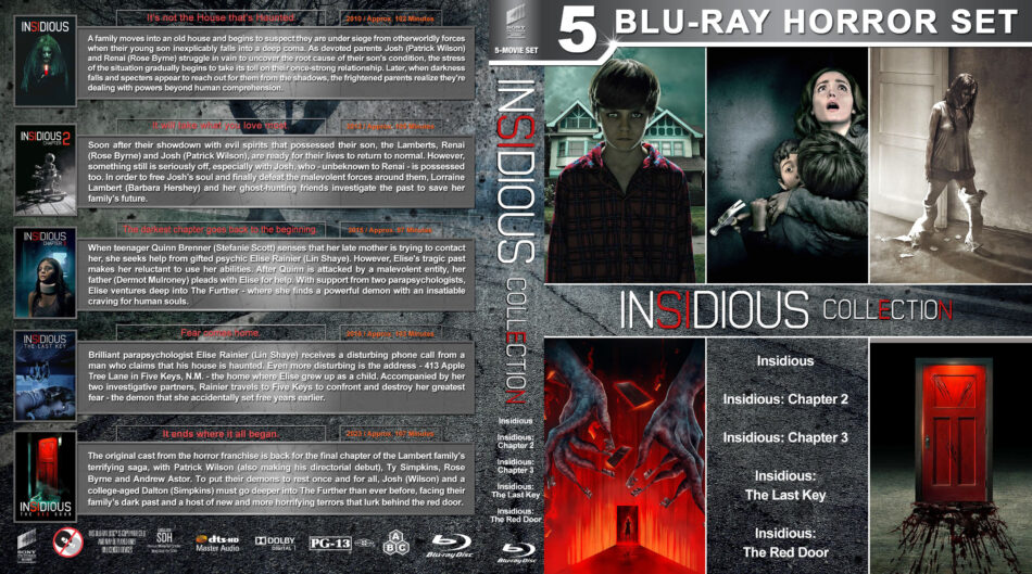 Insidious Collection Custom Blu Ray Cover Dvdcover Com