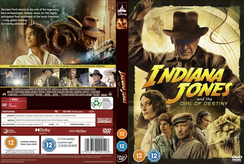 Indiana Jones and the Dial of Destiny (DVD) 