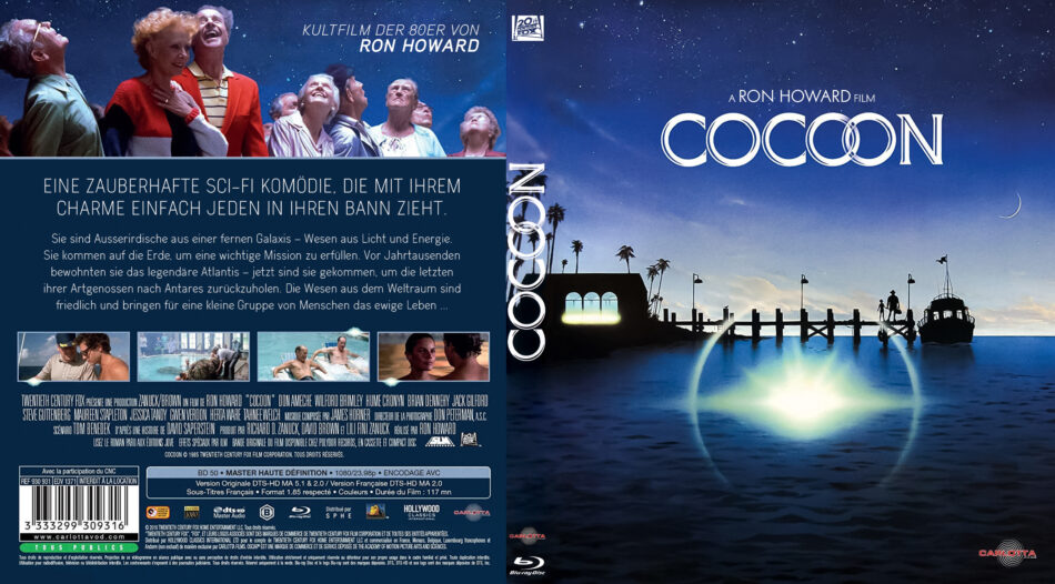 Cocoon (1985) DE Blu-Ray Cover - DVDcover.Com