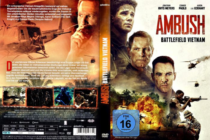 Ambush-Battlefield Vietnam R2 DE DVD Cover - DVDcover.Com