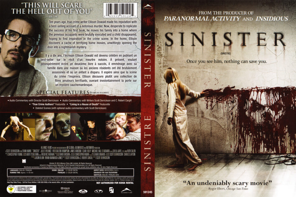 Sinister (2012) R1 DVD Cover - DVDcover.Com