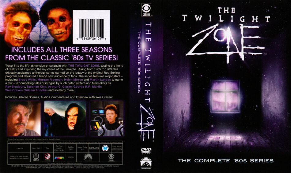The Twilight Zone (1980s) R1 DVD Cover - DVDcover.Com