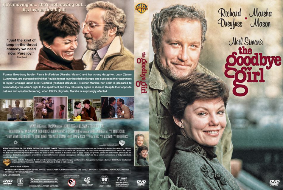 The Goodbye Girl R1 Custom DVD Cover & Label - DVDcover.Com