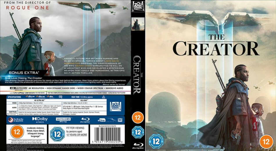 The Creator (2023) [Blu-ray / 4K Ultra HD + Blu-ray] - Planet of