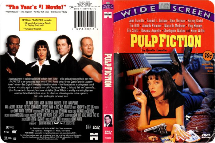 Pulp Fiction WS R1 DVD Cover - DVDcover.Com