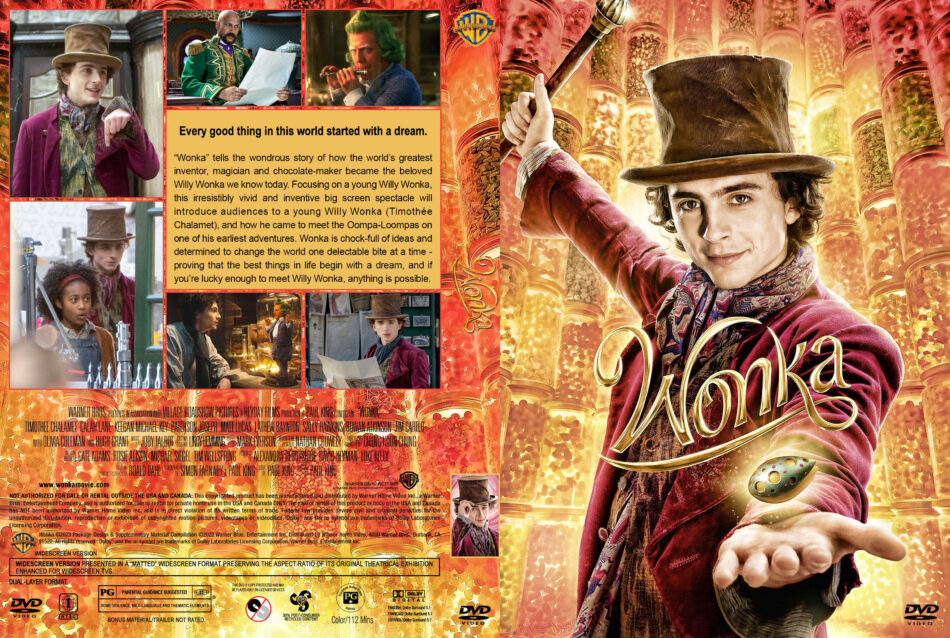 Wonka R1 Custom DVD Cover & Label