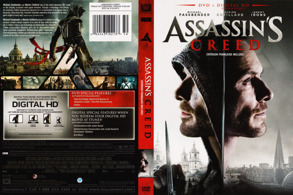 Assassin s Creed 2016 R1 DVD Cover DVDcover.Com