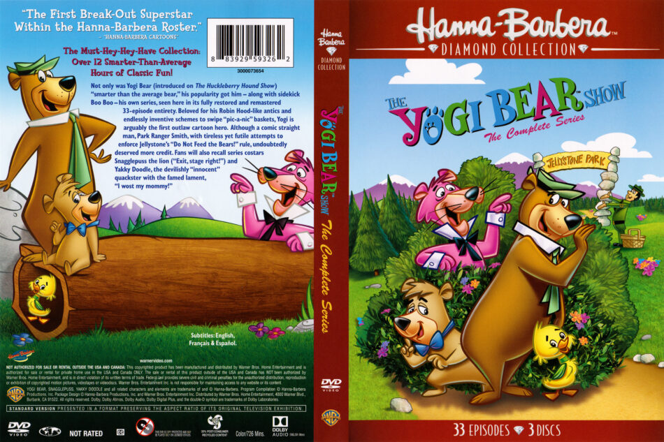 The Yogi Bear Show (the Complete Series) R1 Dvd Cover - Dvdcover.com