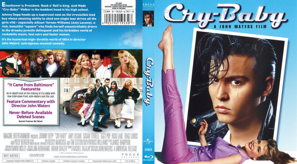 Cry-Baby (1989) Blu-Ray Cover - DVDcover.Com