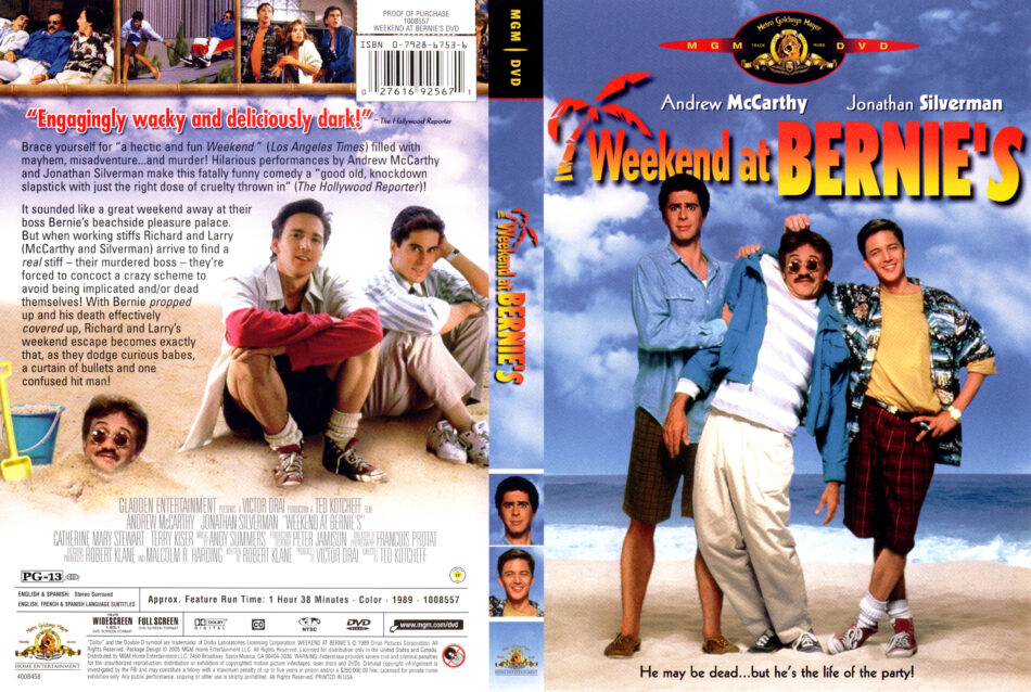 Weekend at Bernie s 1989 R1 DVD Cover DVDcover.Com