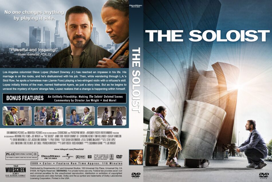 The Soloist R1 Custom DVD Cover & Label - DVDcover.Com