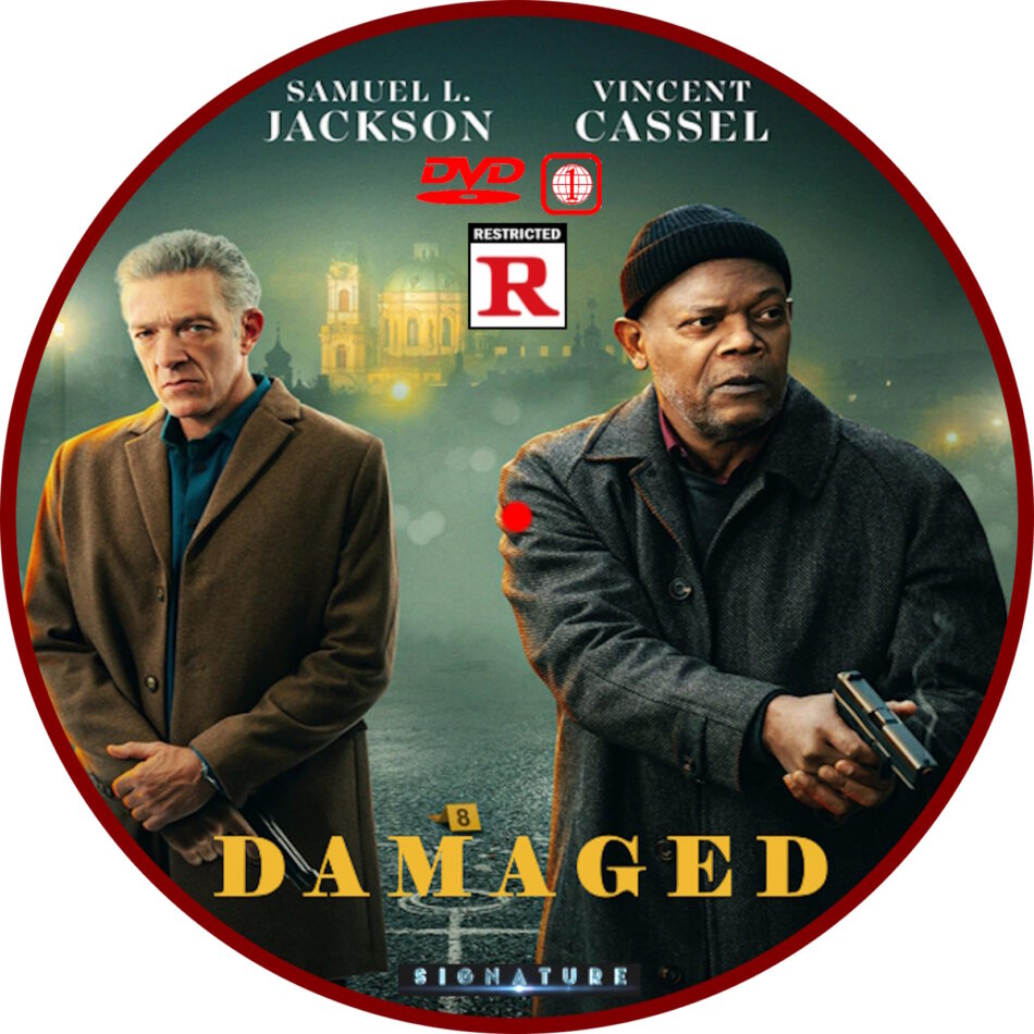 Damaged 2024 R1 Custom DVD Label DVDcover.Com