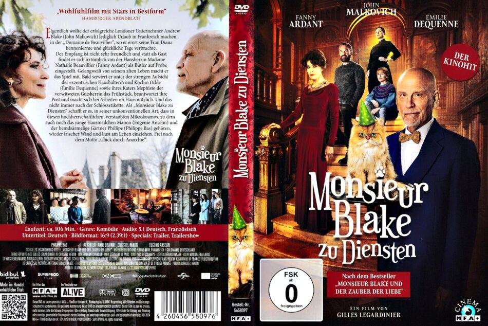 Monsieur Blake Zu Diensten R2 De Dvd Cover - Dvdcover.com