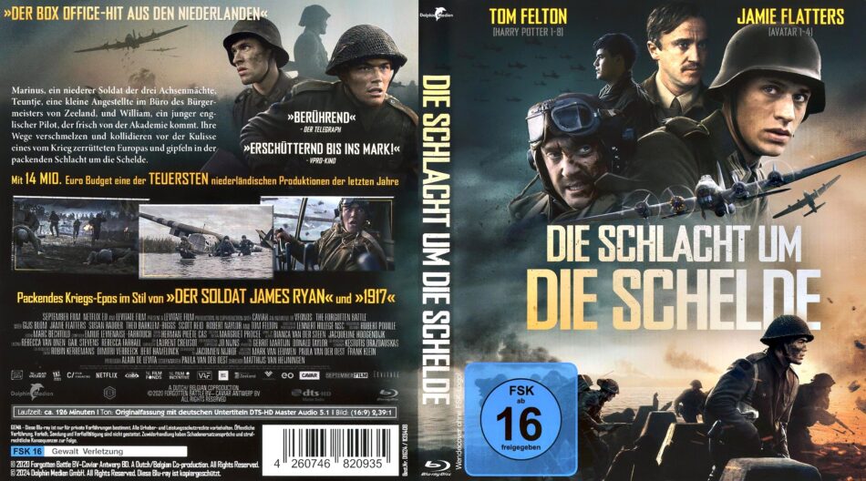 Die Schlacht um die Schelde DE Blu-Ray Cover - DVDcover.Com