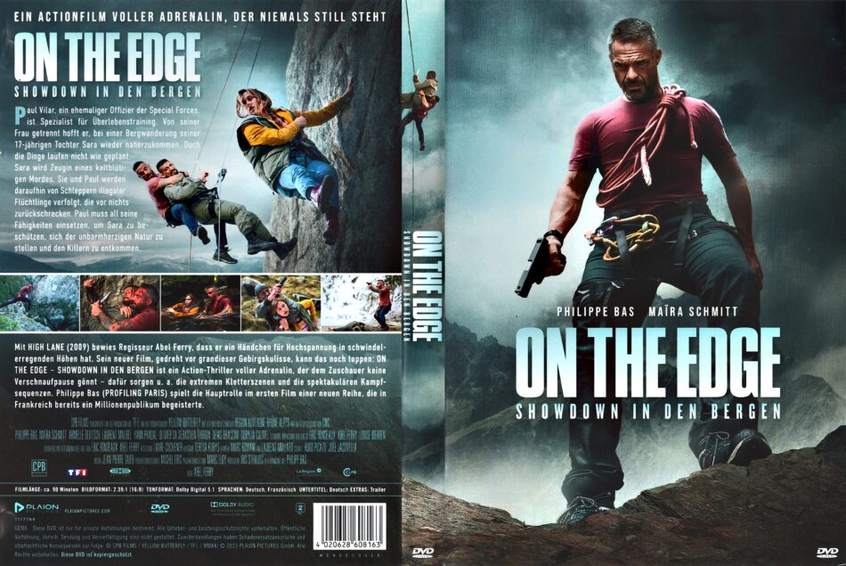 On The Edge 1-Showdown in den Bergen R2 DE DVD Cover - DVDcover.Com