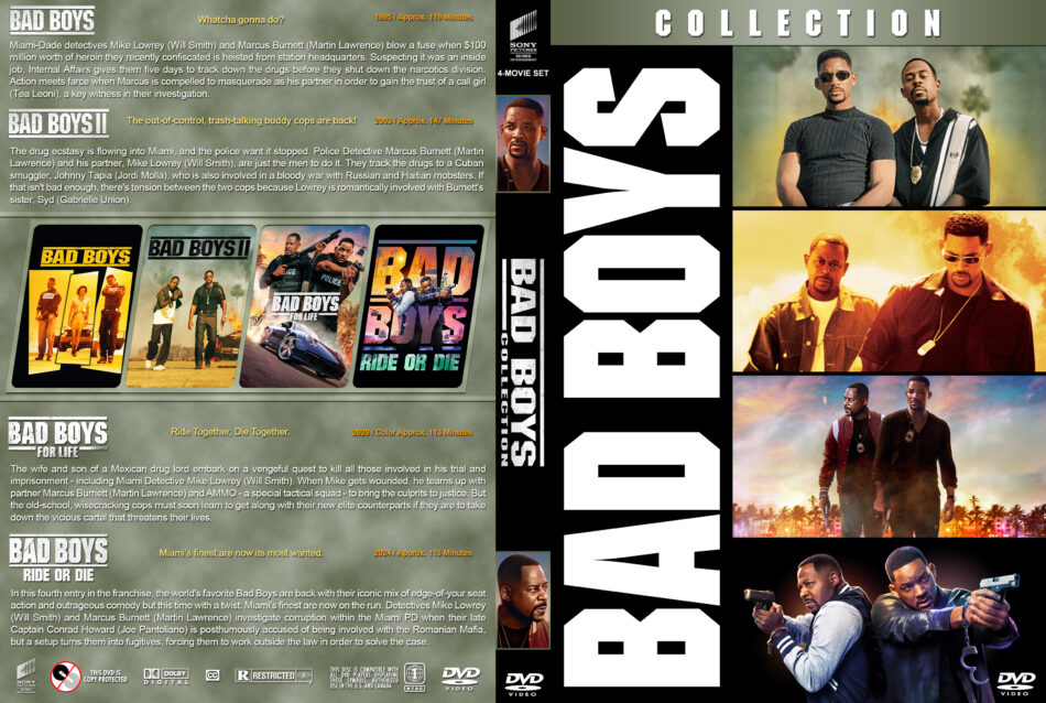 Bad Boys Collection R1 Custom DVD Cover - DVDcover.Com