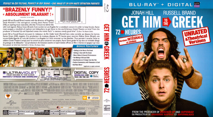 Get Him to the Greek (2010) Blu-Ray & DVD Cover - DVDcover.Com