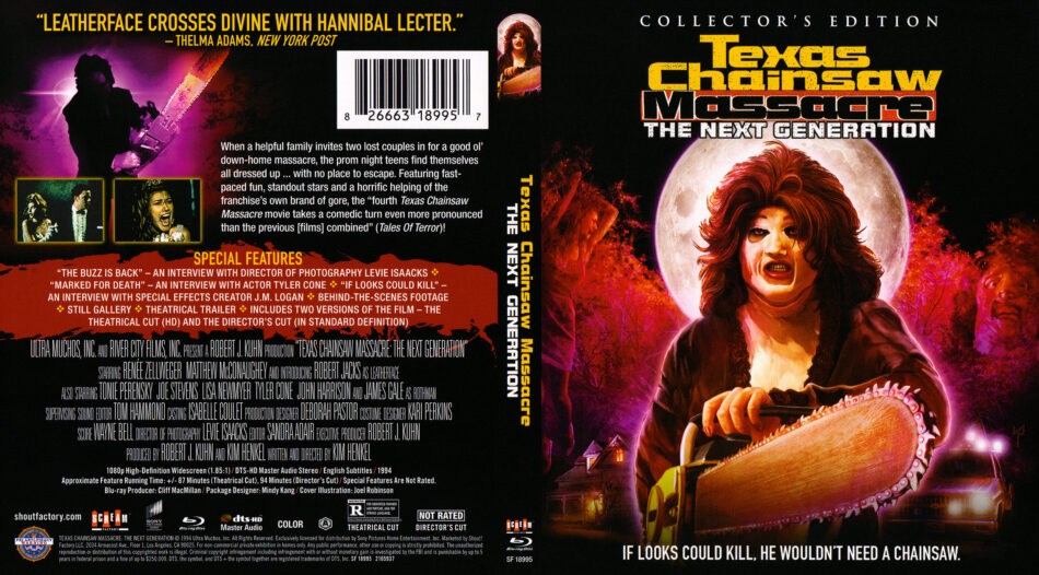 Texas Chainsaw Massacre - The Next Generation (1994) Blu-Ray