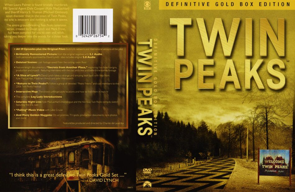 Twin Peaks (1990) R1 DVD Cover - DVDcover.Com