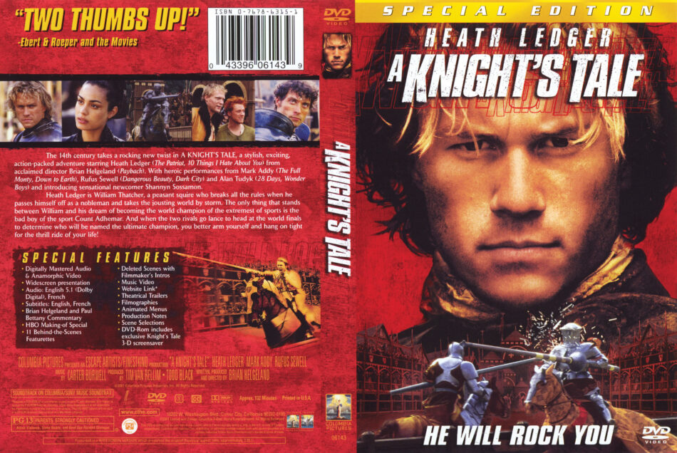 A Knight's Tale (2001) Blu-Ray & DVD Cover - DVDcover.Com