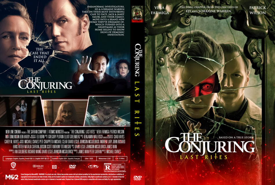 The Conjuring: Last Rites (2025) R0 Custom DVD Cover - DVDcover.Com
