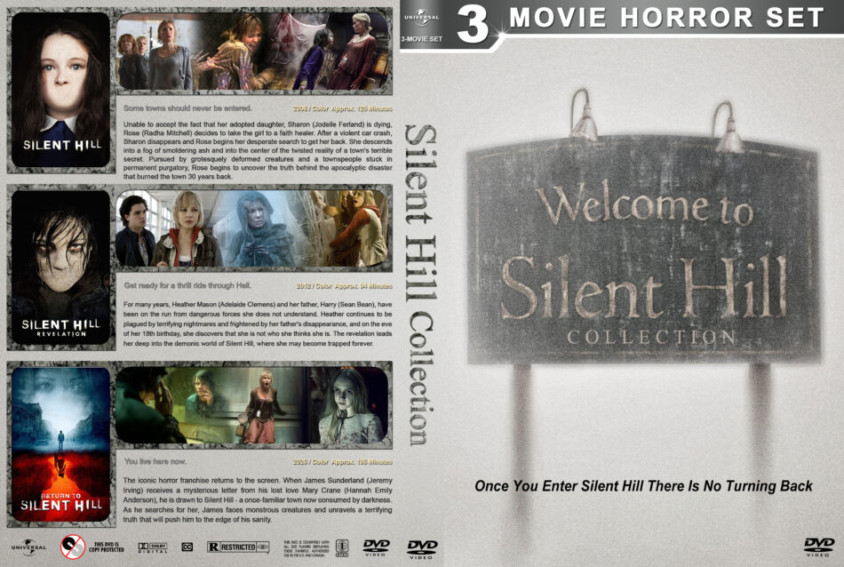 Silent Hill Collection R1 Custom DVD Cover - DVDcover.Com