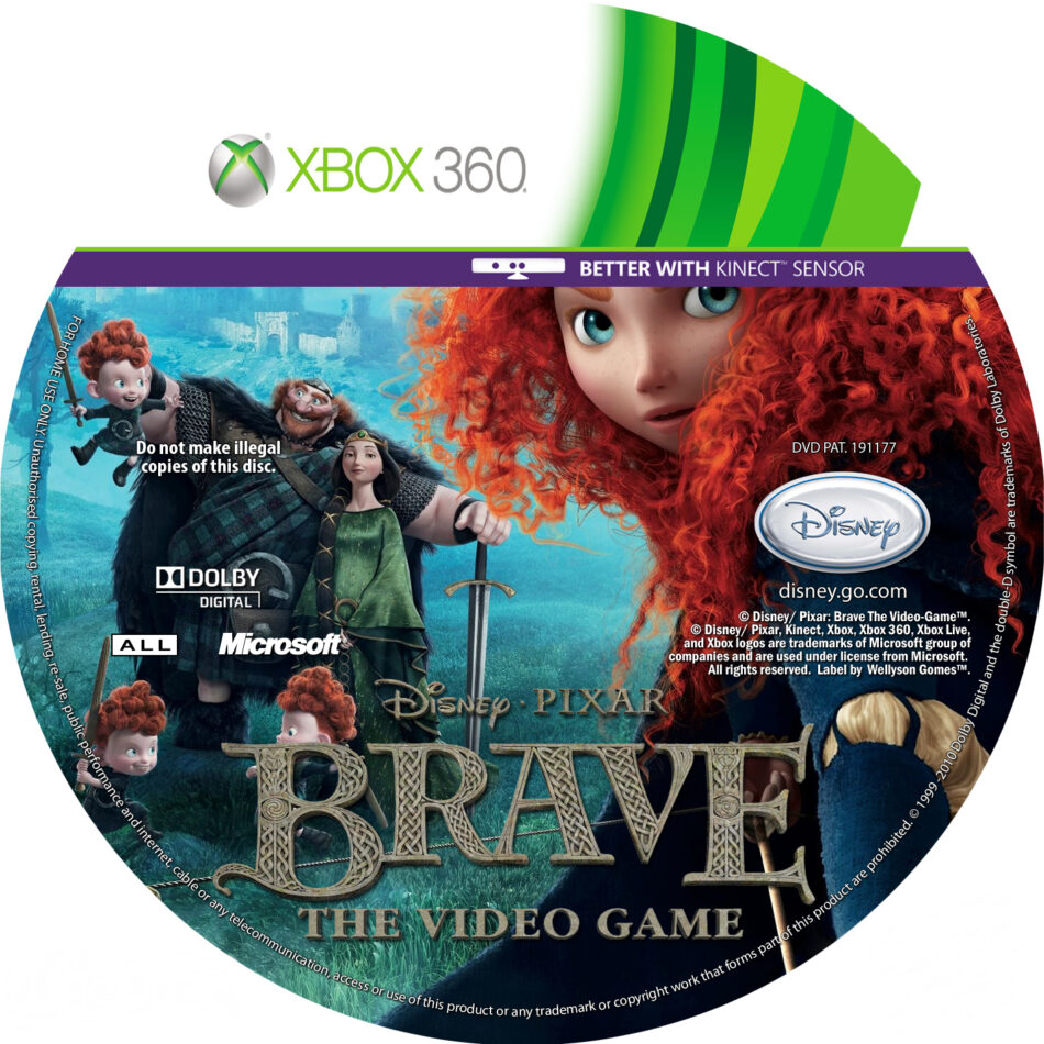 brave 2012 dvd cover