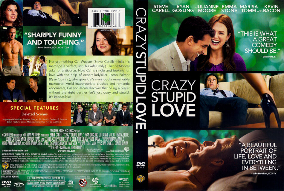 Crazy, Stupid, Love. Blu-ray (Blu-ray + DVD)