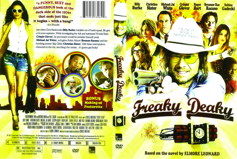 Freaky Deaky 2012 R1 Movie Dvd Front Dvd Cover