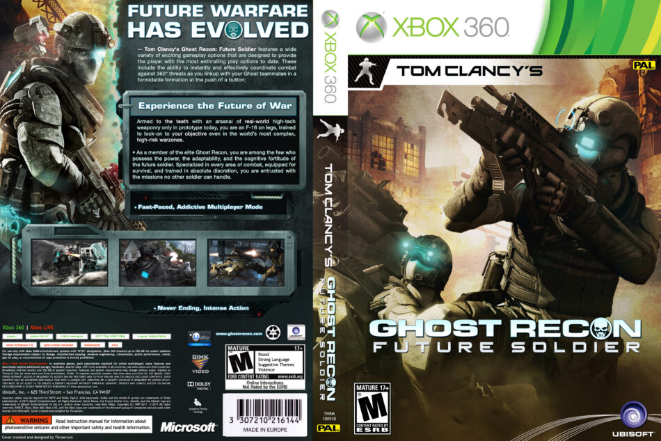 ghost recon future soldier xbox 360