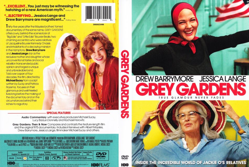Grey Gardens 2009 R1 Movie Dvd Cd Label Dvd Cover Front Cover