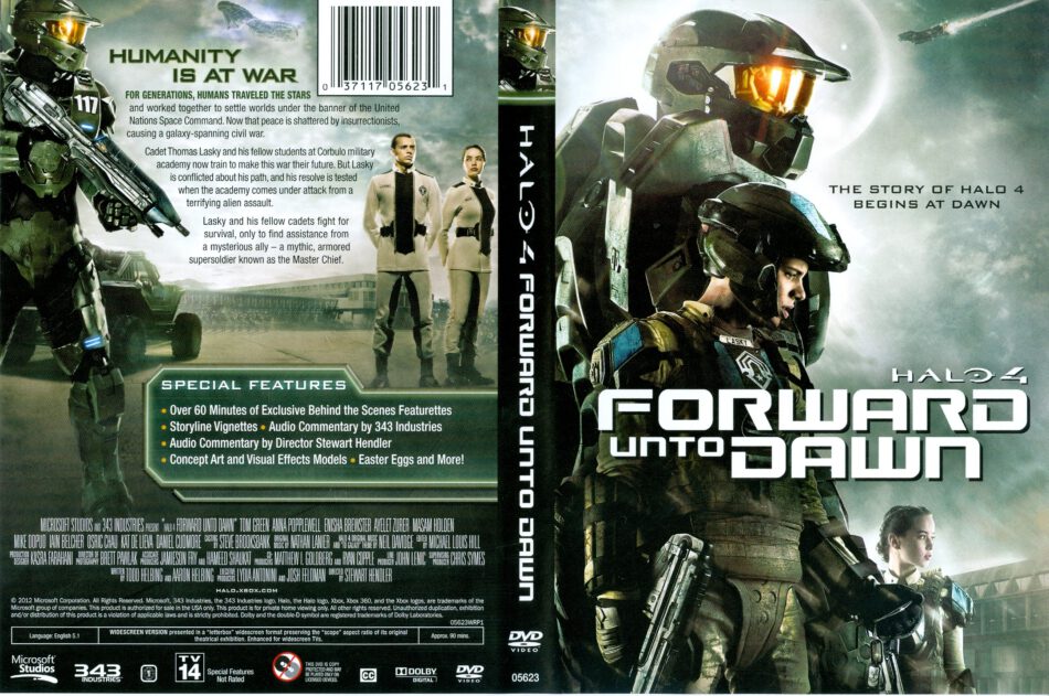 Dvd: Halo 4: Forward Unto Dawn - Em Direção ao Amanhecer